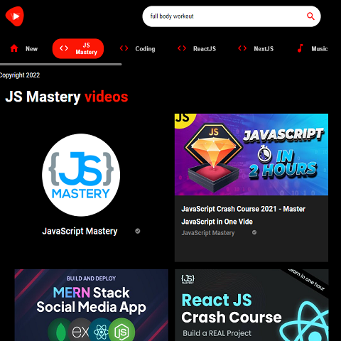 youtube clone